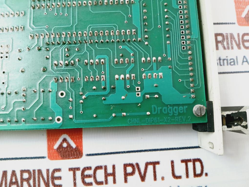 DRAGER CHNL-DIP61-X2-REV.2 Printed Circuit Board