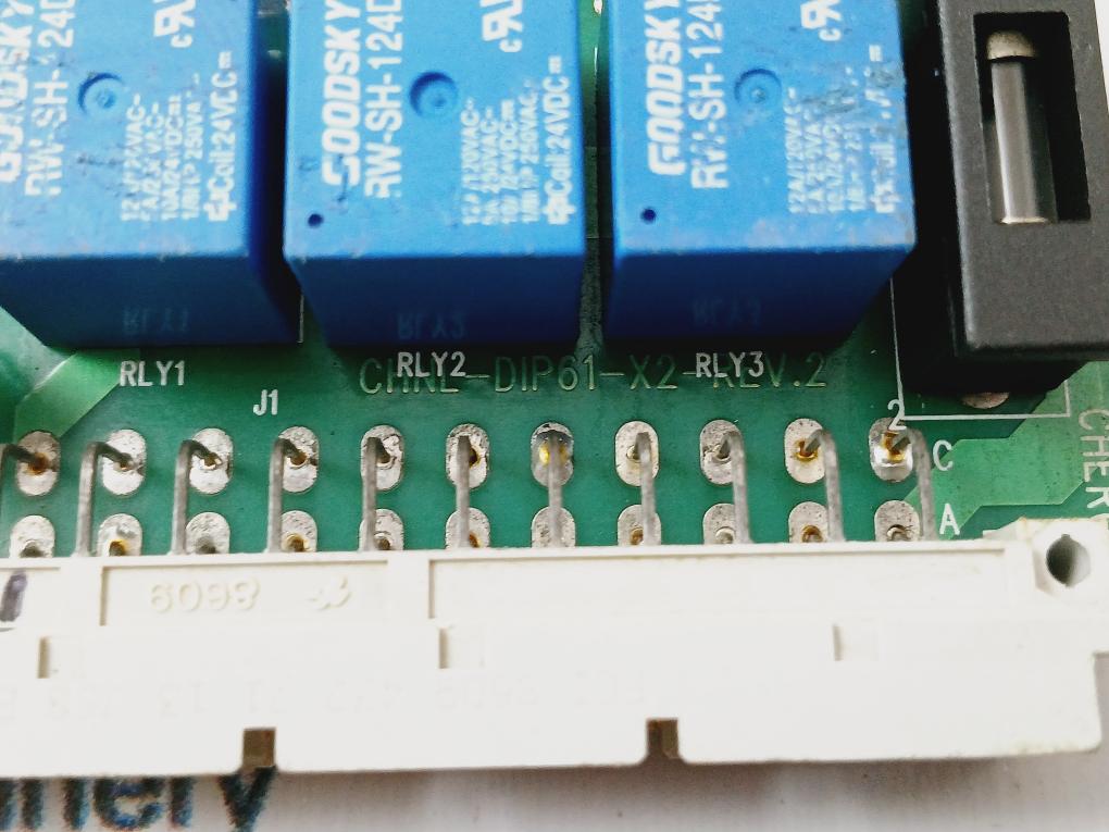 Drager Chnl-dip61-x2-rev.2 Printed Circuit Board