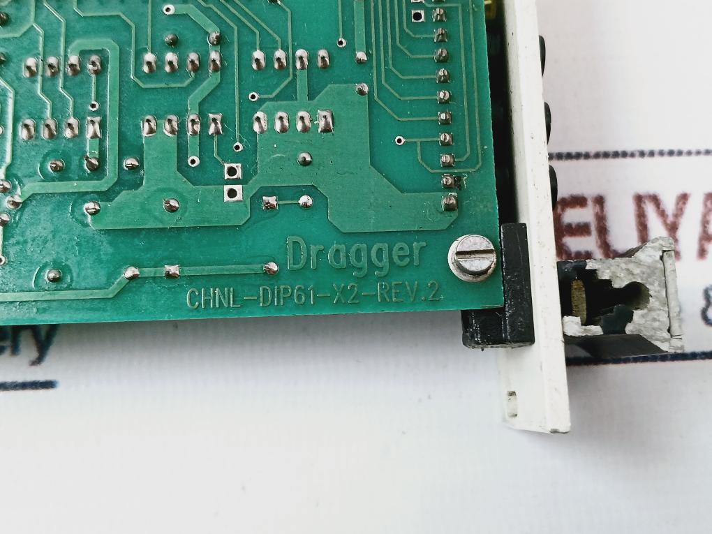 Drager Chnl-dip61-x2-rev.2 Printed Circuit Board