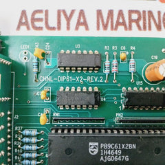 Drager Chnl-dip61-x2-rev.2 Printed Circuit Board Cher075