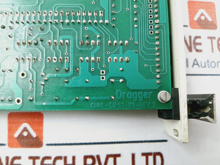 Drager Chnl-dip61-x2-rev.2 Printed Circuit Board Cher075