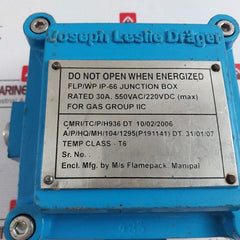 Drager Flp/Wp Ip66 Junction Box Ids 0002 Sensor Ir 6811110