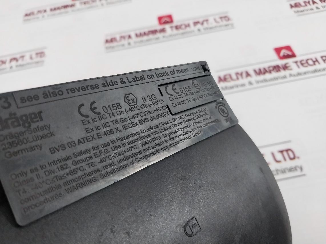 Drager P3 Oxygen Detector 68 09 630