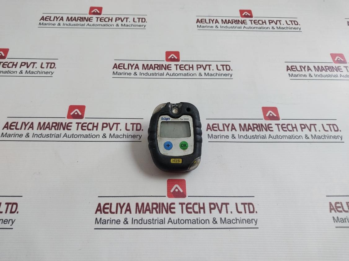 Drager Pac 3500 Single-gas Detection Device 4543958 H2S