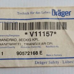 Drager V11157 Handwheel Triangular Cpl