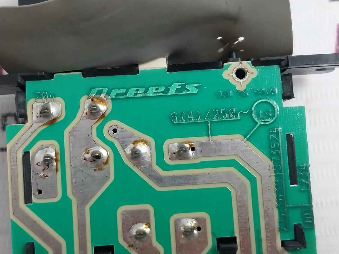 Dreefs 3-dps/220 Push Button Switch 4719648-01 Skm 5S 94V0