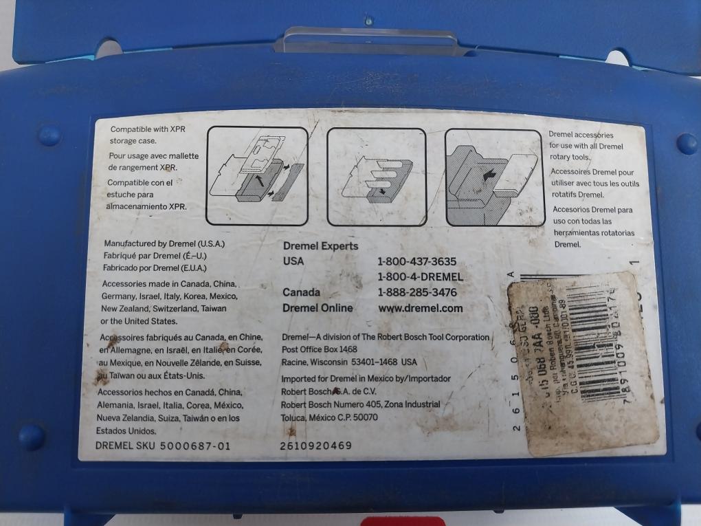 Dremel 687-01 General Purpose Kit For Cutting,Carving,Sanding,Cleaning,Grindin