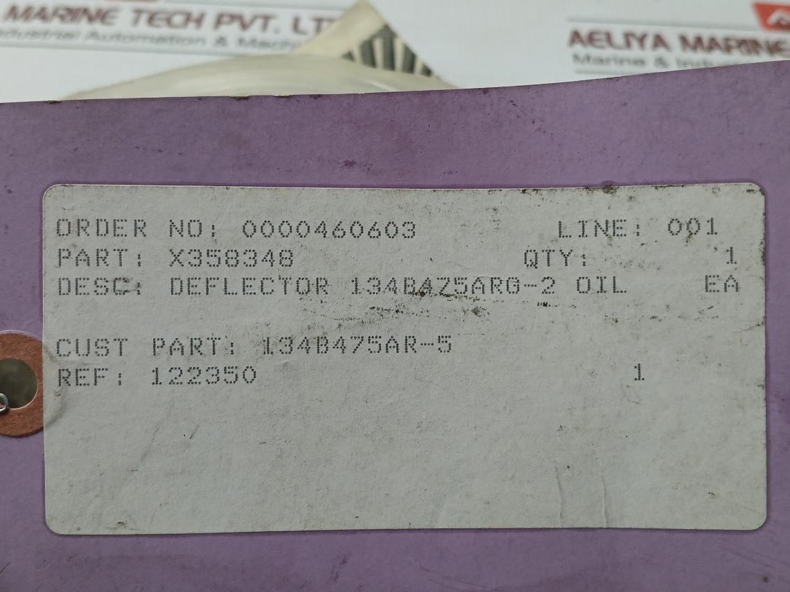 Dresser-rand 134B475Ar 5 Steam Turbine Oil Baffle Set Obr59-134B475Arg-2 Rev E