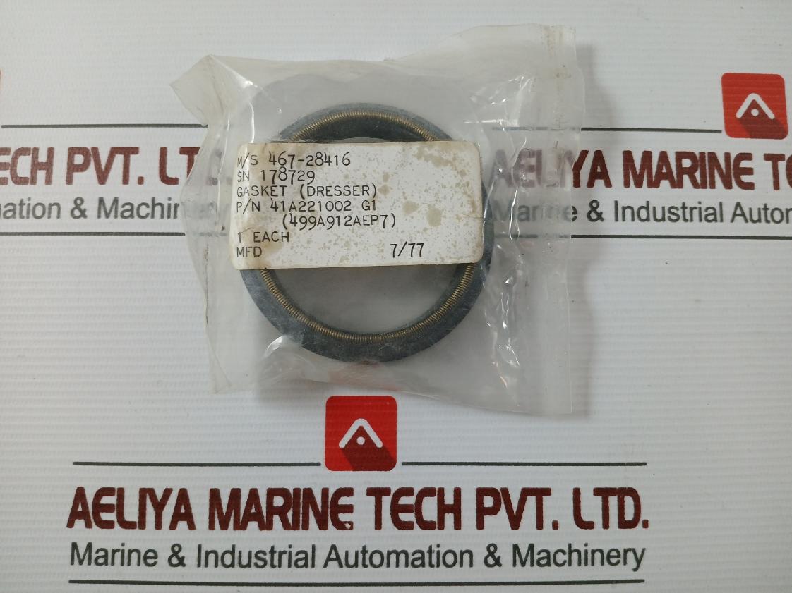 Dresser 11D0237 Gasket 2 Inch I.D – Aeliya Marine Tech
