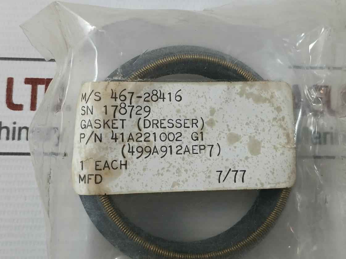 Dresser 11D0237 Gasket 2 Inch I.D