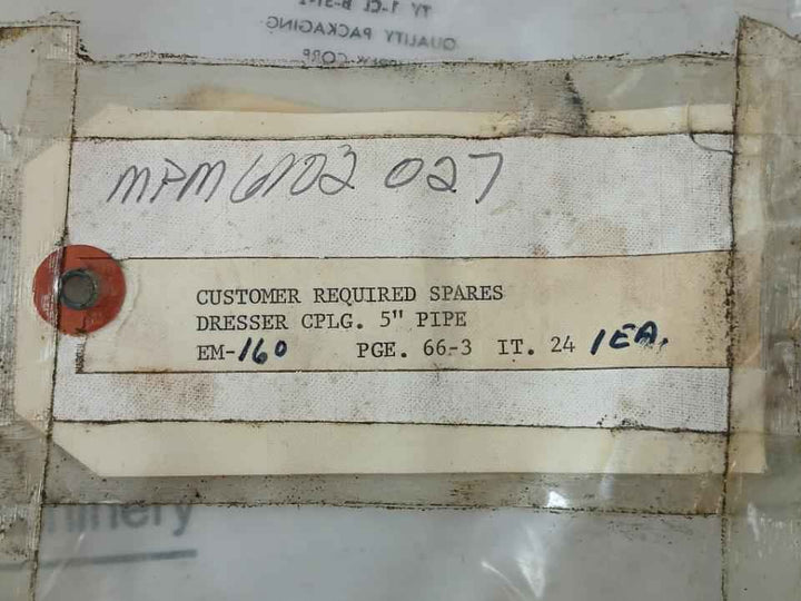 Dresser 41A221002 G1 Gasket (Disc Header) Grade 27