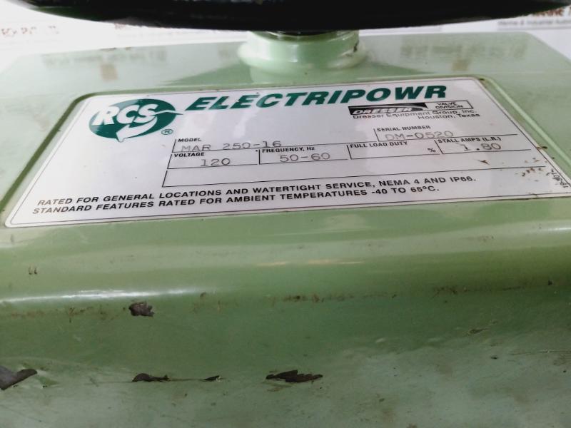 Dresser Mar 250-16 Rcs Actuator And Thermostatic Valve Assembly Cf8m