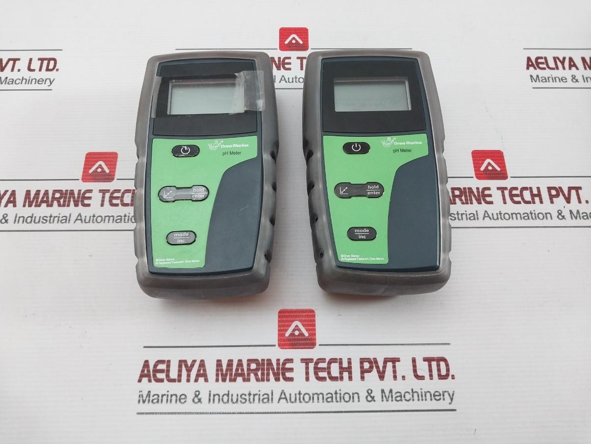 Drew Marine Ph Meter Range 0.00-14.00 Ph