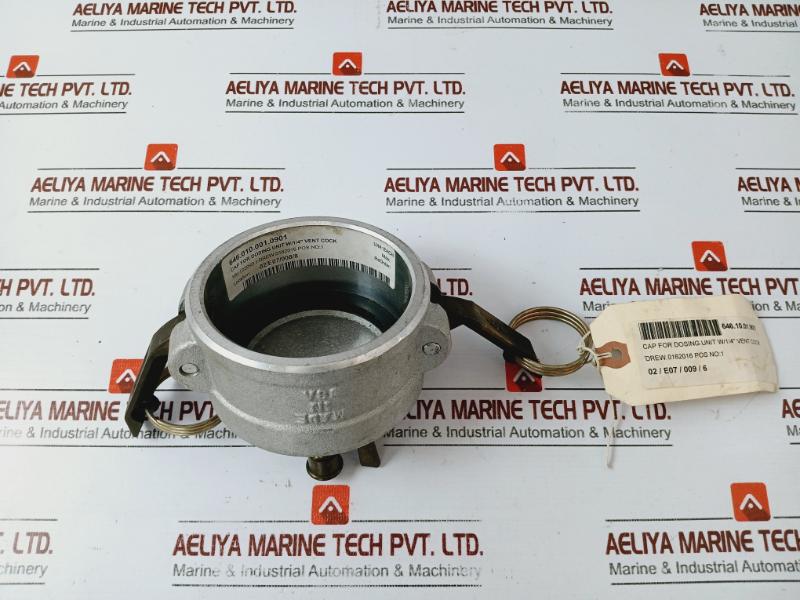 Drew W/1/4” Vent Cock Cap for Dosing Unit 0162016