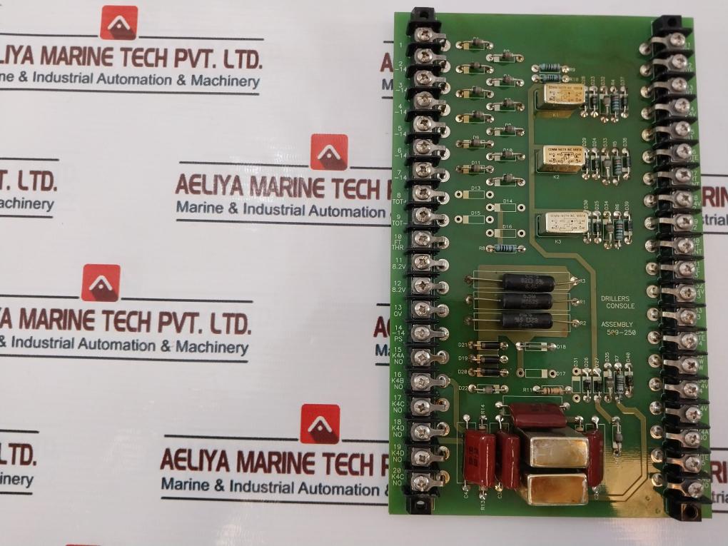 Drillers Console 509-250 Printed Circuit Board