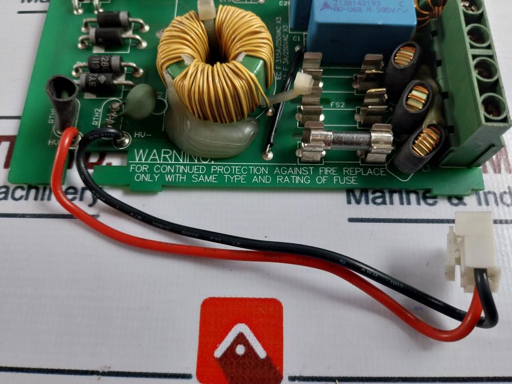 DRT-240A-R3 CTE 001 Printed Circuit Board 250Vac