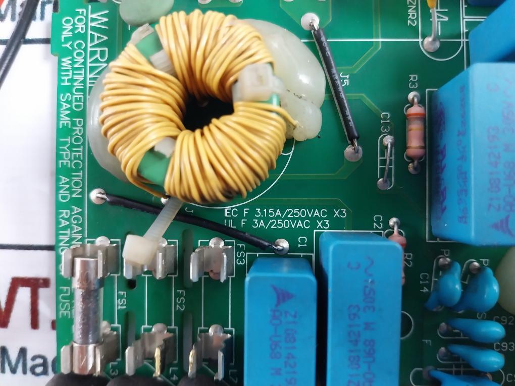 DRT-240A-R3 CTE 001 Printed Circuit Board 250Vac