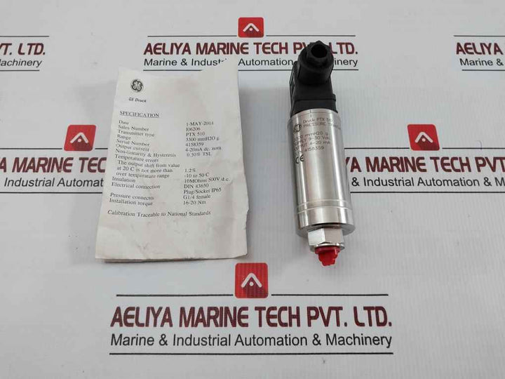 Druck Pressure Transmitter 9-30 Vdc 4-20 Ma Part No: Ptx 510