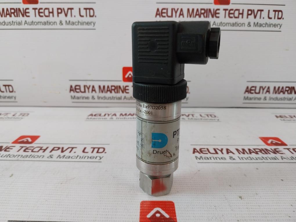 Druck Ptx 1400 Pressure Transmitter Sensor Female Ex97D2058 9 To 28 Vdc
