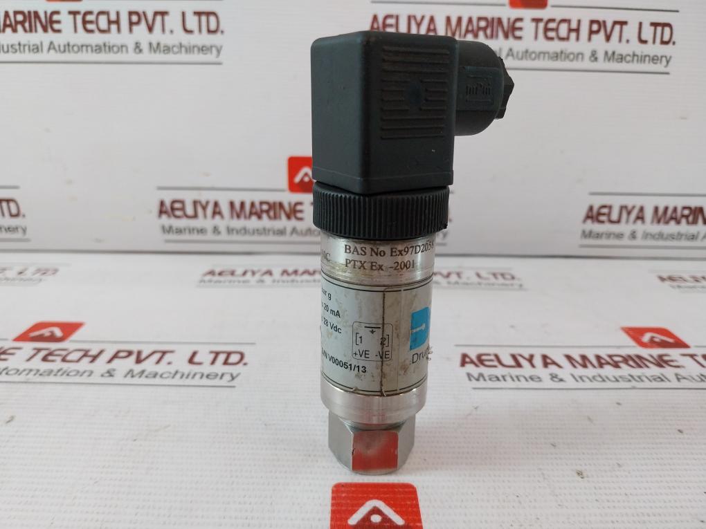 Druck Ptx 1400 Pressure Transmitter Sensor Female Ex97D2058 9 To 28 Vdc