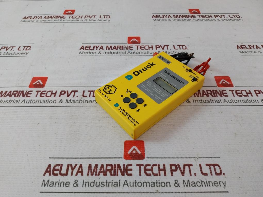 Druck Ups-is Intrinsically Safe Loop Calibrator 0-21 Ma Output (Not Working)
