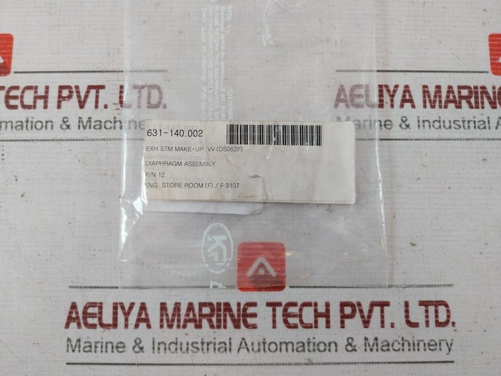 Ds062F Diaphragm Assembly Exh Stm Make-up W 631-140.002