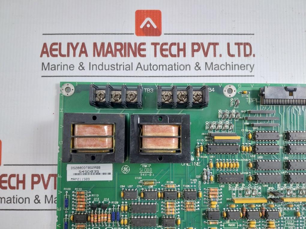 Ds200Ddtbg2Abb Auxiliary I/O Terminal Board General Electric