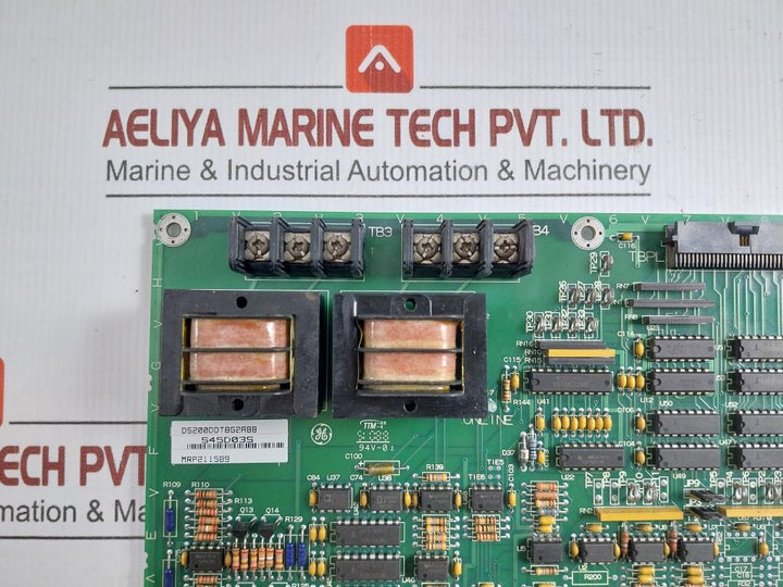 Ds200Ddtbg2Abb Auxiliary I/O Terminal Board General Electric