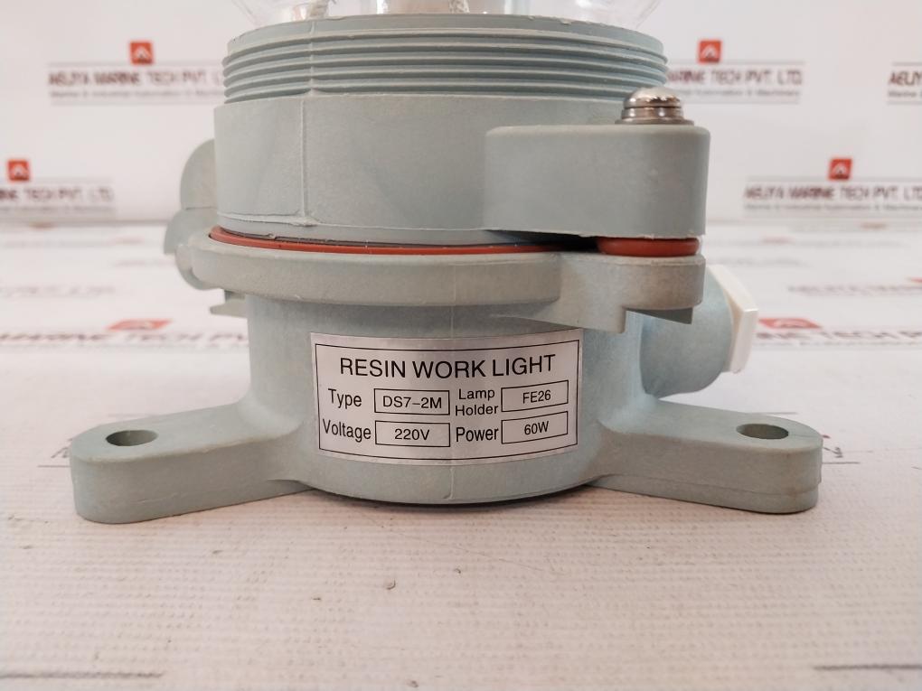 Ds7-2M Resin Work Light 220V 60W Lamp Holder Fe26