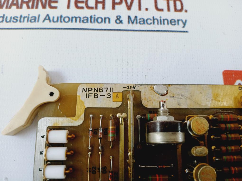 Nishishiba Npn6711/ Npn67Ii Ifb-3 A Printed Circuit Board