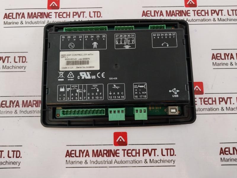 Dse 6020-001-01 Auto Mains Utility Control Module 94v-0, 020-436