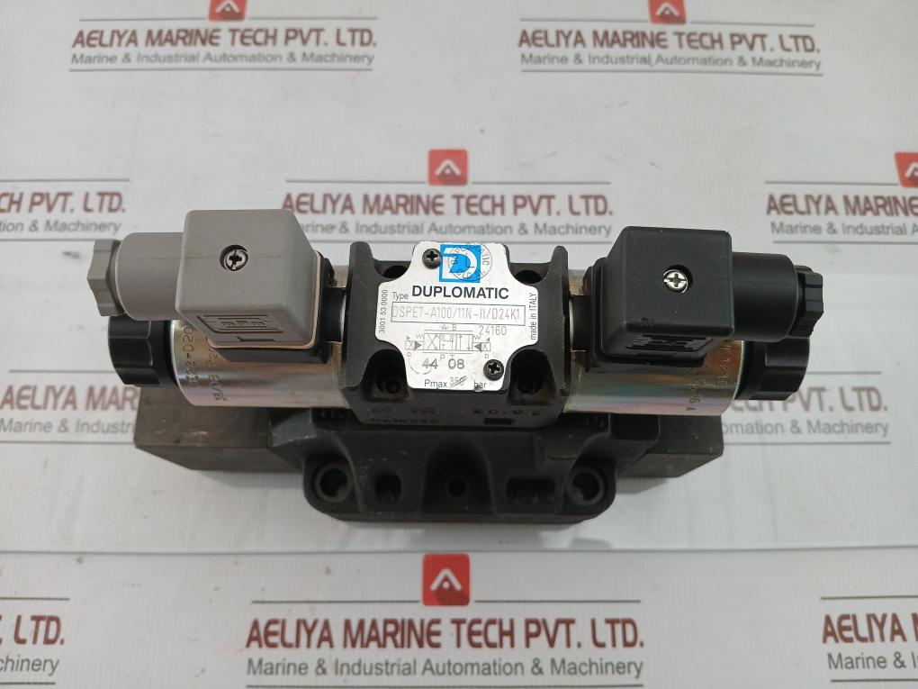 Dspe7-a100/11N-ii/D24K1 Directional Pilot Operated Valve Duplomatic 350 Bar