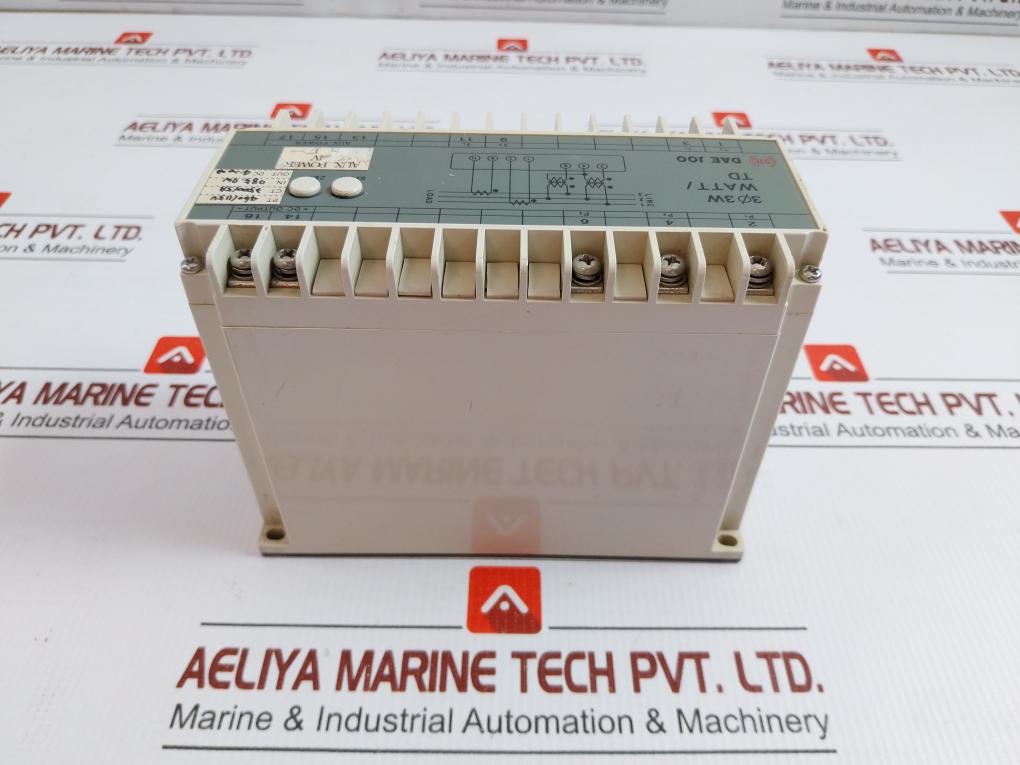 Dt-33W-a1 Watt Transducer 5A 115V 60Hz Dae Joo