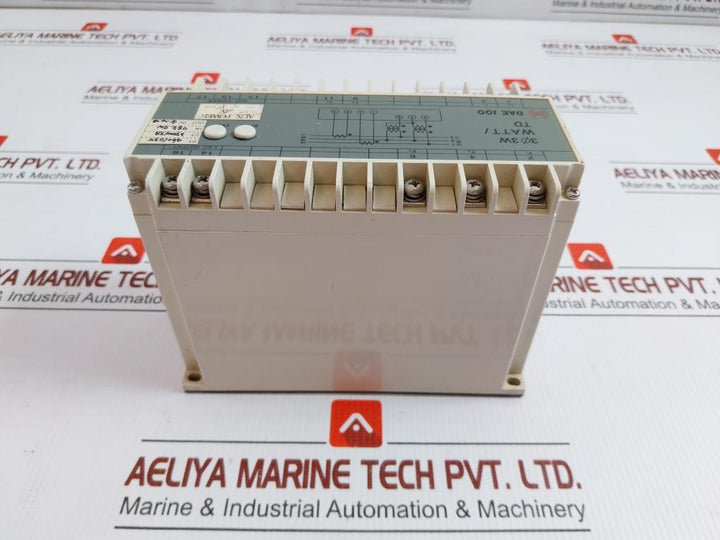 Dt-33W-a1 Watt Transducer 5A 115V 60Hz Dae Joo