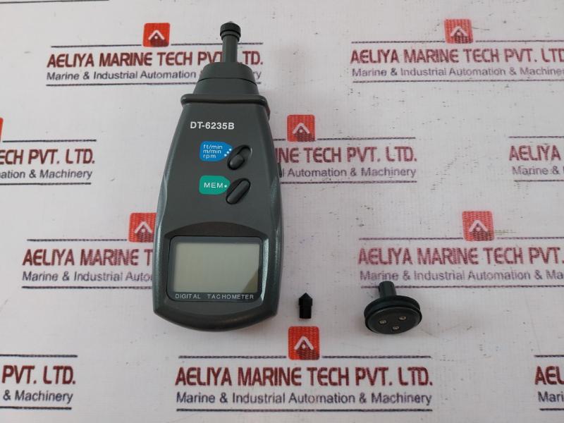 Dt-6235b Digital Contact Tachometer Meter Surface Speed