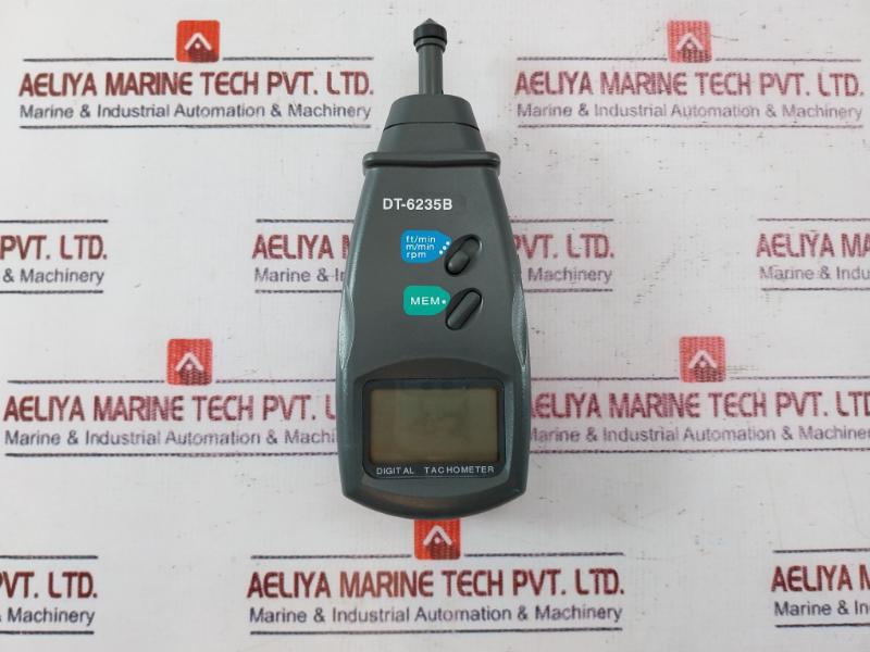 Dt-6235b Digital Contact Tachometer Meter Surface Speed