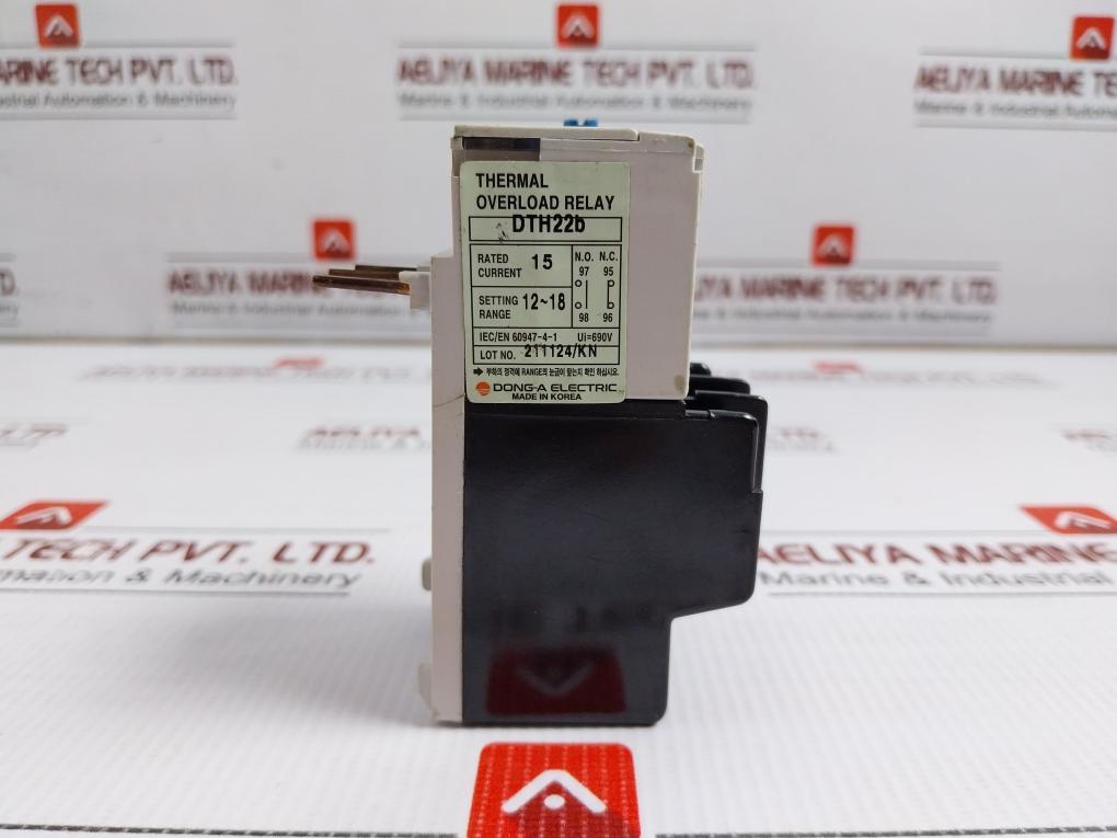 Dth-22Bm Dong-a Electric Thermal Overload Relay 690V