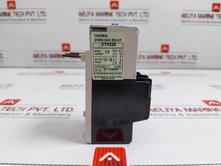 Dth-22Bm Dong-a Electric Thermal Overload Relay 690V