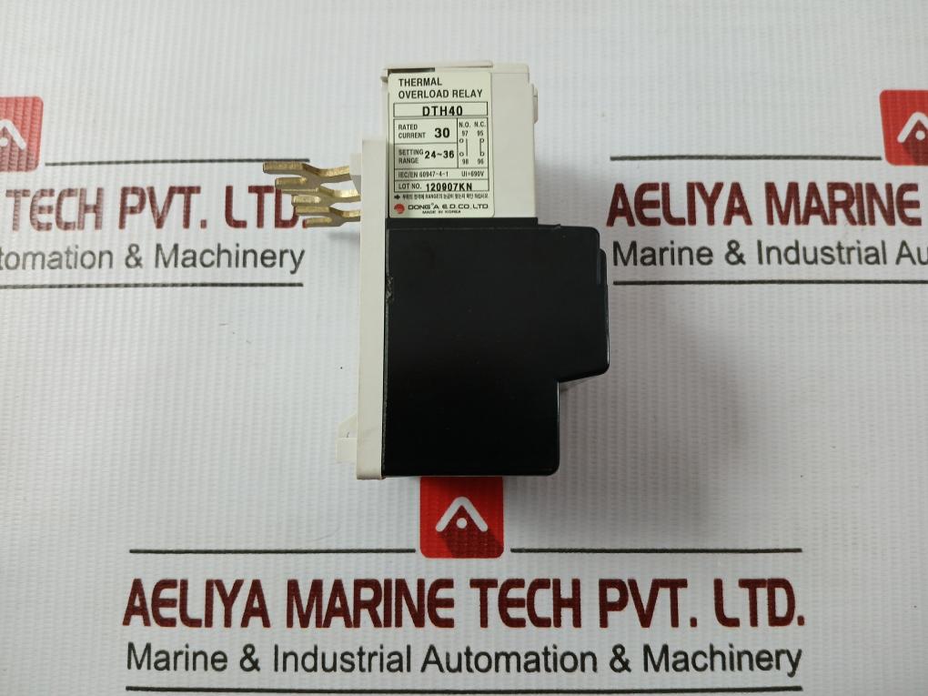 Dth-40 Dong-a Thermal Overload Relay 690V