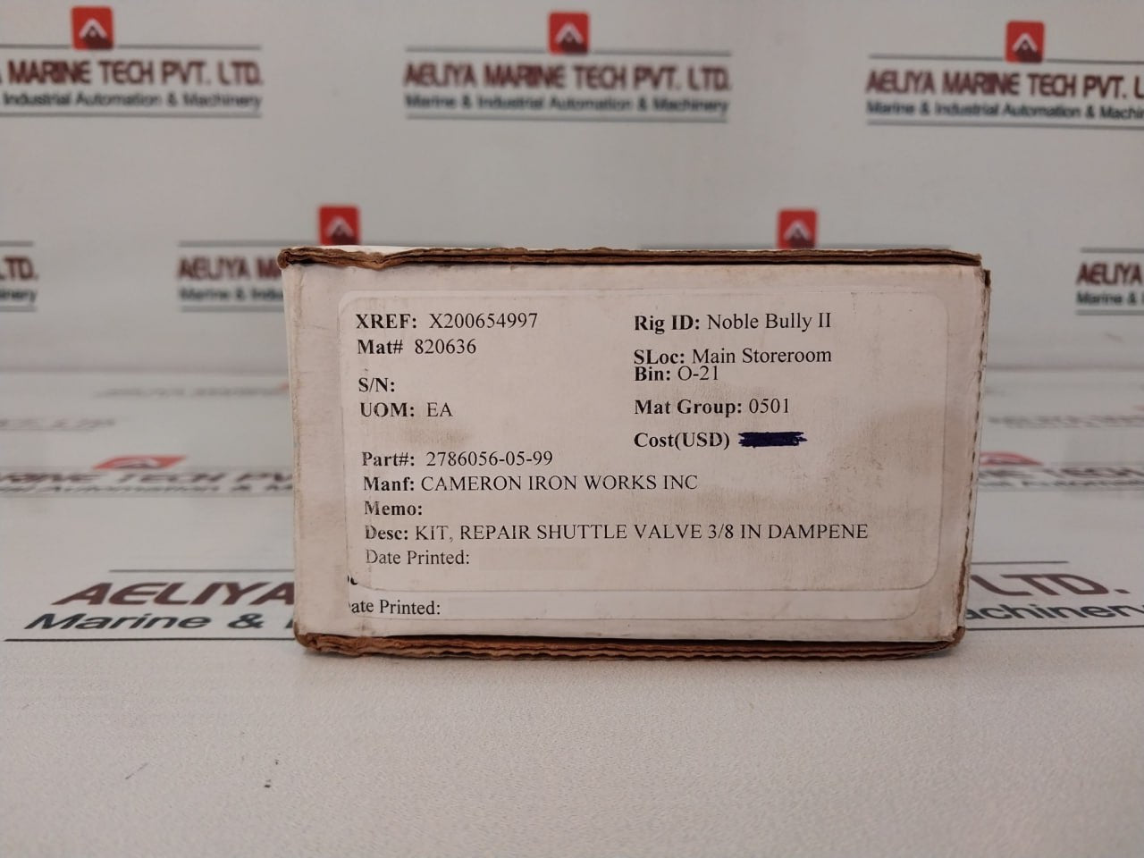 Dtl Technologies Sh0038Rk Shuttle Valve 3/8 In Dampene Repair Kit