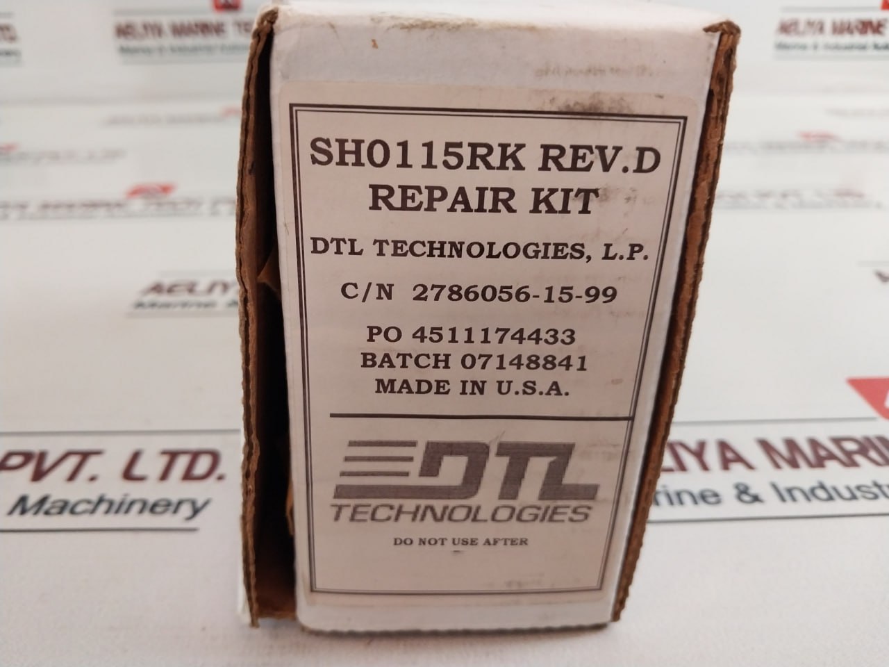 Dtl Technologies Sh0115 Rk 3/8 In Dampene Shuttle Valve Repair Kit 2786056-15-99