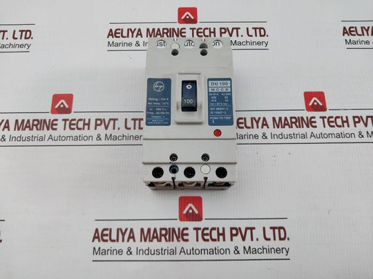 Du 100 Moulded Case Circuit Breaker 690V 50/60Hz L&T
