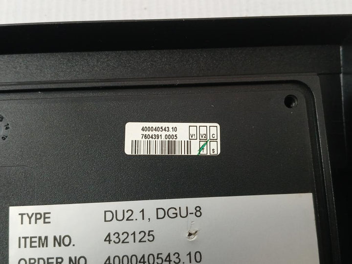 Du2.1, Dgu-8 Display Unit Voltage - 600V Deif