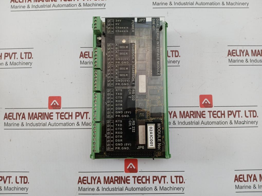 Dual Serial Interface Module Sim 401 Lyngso Marine