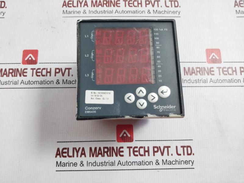 Dual Source Energy Meter Em6436 Schneider Electric