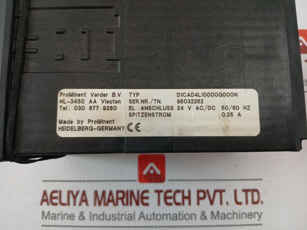 Dulcometer D1Cad4L10000G000N Prominent 24 V Ac/Dc 50/60Hz