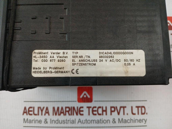 Dulcometer D1Cad4L10000G000N Prominent 24 V Ac/Dc 50/60Hz