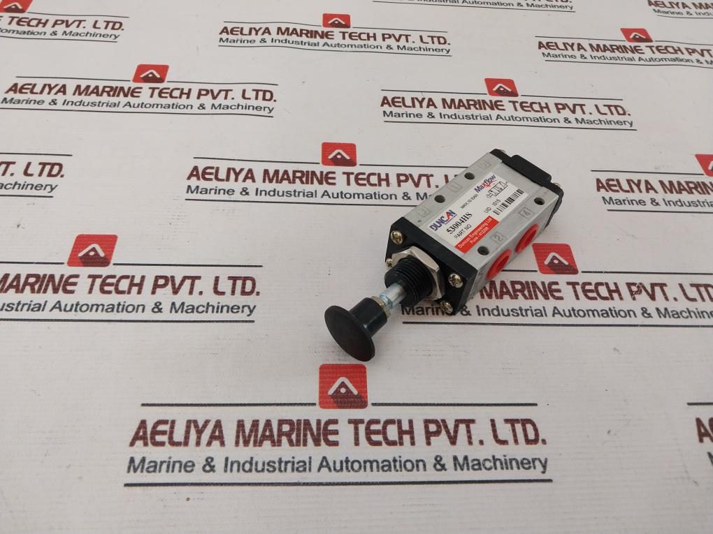 Duncan 53004Hs Pneumatic Push Pull Valve