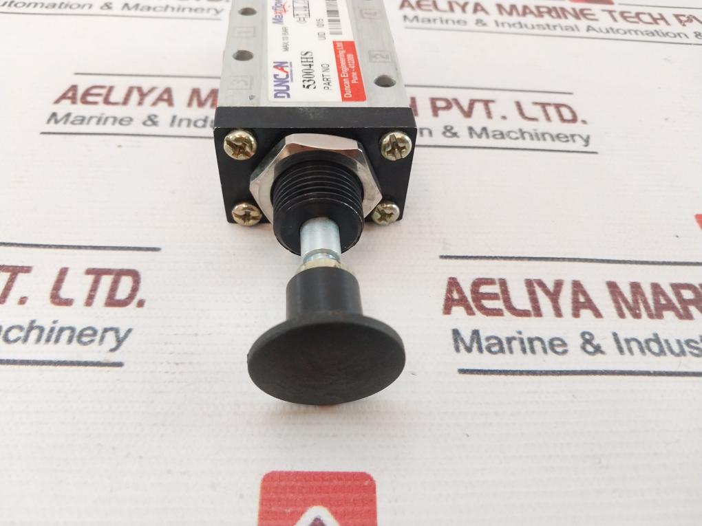 Duncan 53004Hs Pneumatic Push Pull Valve
