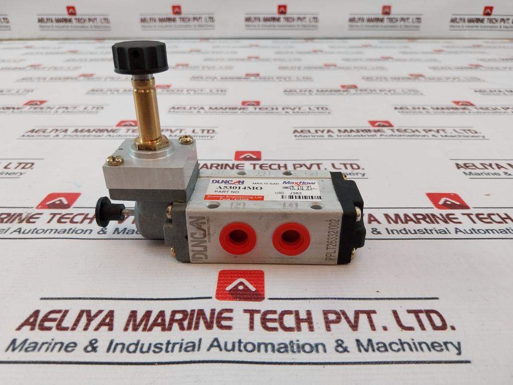 Duncan A53014mo Single Coil Spool Design Solenoid Valve , Uid J362